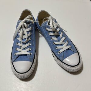 Unisex Converse All Star Low Top Sneakers in Light Blue